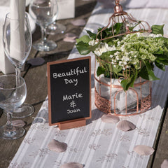 rose-gold-wooden-chalkboard-table-name-number-sign|3348RG|Luck and Luck|2