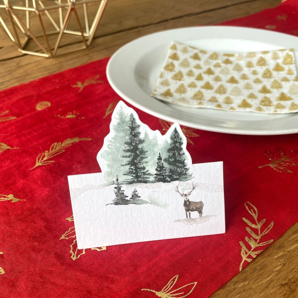 glitter-festive-winter-wonderland-place-cards-christmas-table-x-8|94230|Luck and Luck|2