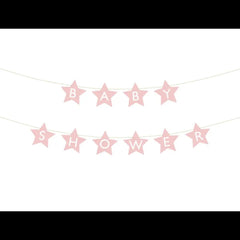 pink-baby-shower-star-garland-decoration-2-9m|GRL97-081J|Luck and Luck| 1