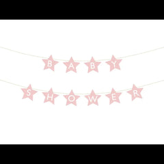pink-baby-shower-star-garland-decoration-2-9m|GRL97-081J|Luck and Luck| 1