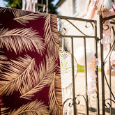 red-and-gold-feather-party-table-runner-5m|78600|Luck and Luck| 1