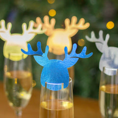 christmas-reindeer-drink-toppers-x-4-festive-party|LLWWREINDT|Luck and Luck|2