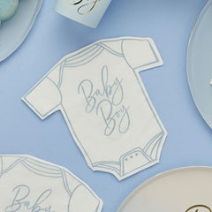 baby-boy-deluxe-party-pack-paper-plates-napkins-cups-balloons-bunting|LLBABYBOYPP2|Luck and Luck|2
