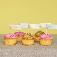 alice-in-wonderland-and-floral-flags-food-picks-x-24-of-each|LLSETFOODPICKS|Luck and Luck|2