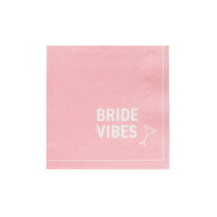 hen-night-pink-bride-vibes-paper-party-napkins-x-20|BRIDE-CNAPKIN|Luck and Luck| 4