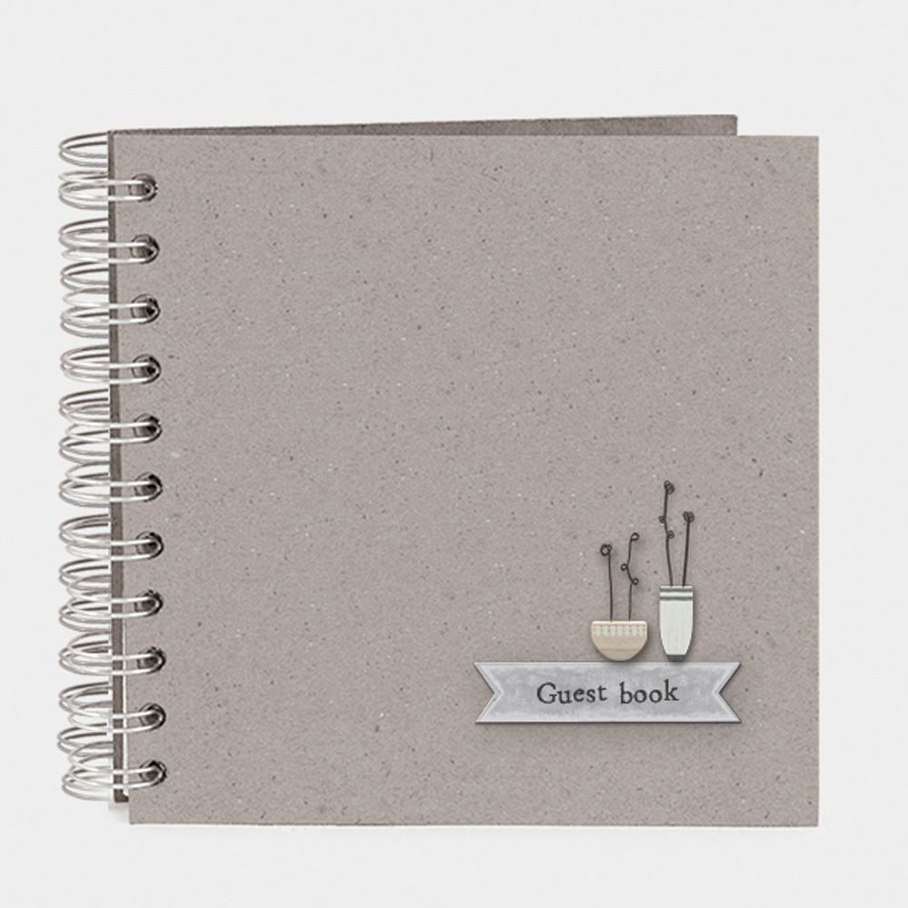 east-of-india-guest-book-with-flower-pots|1771|Luck and Luck| 1