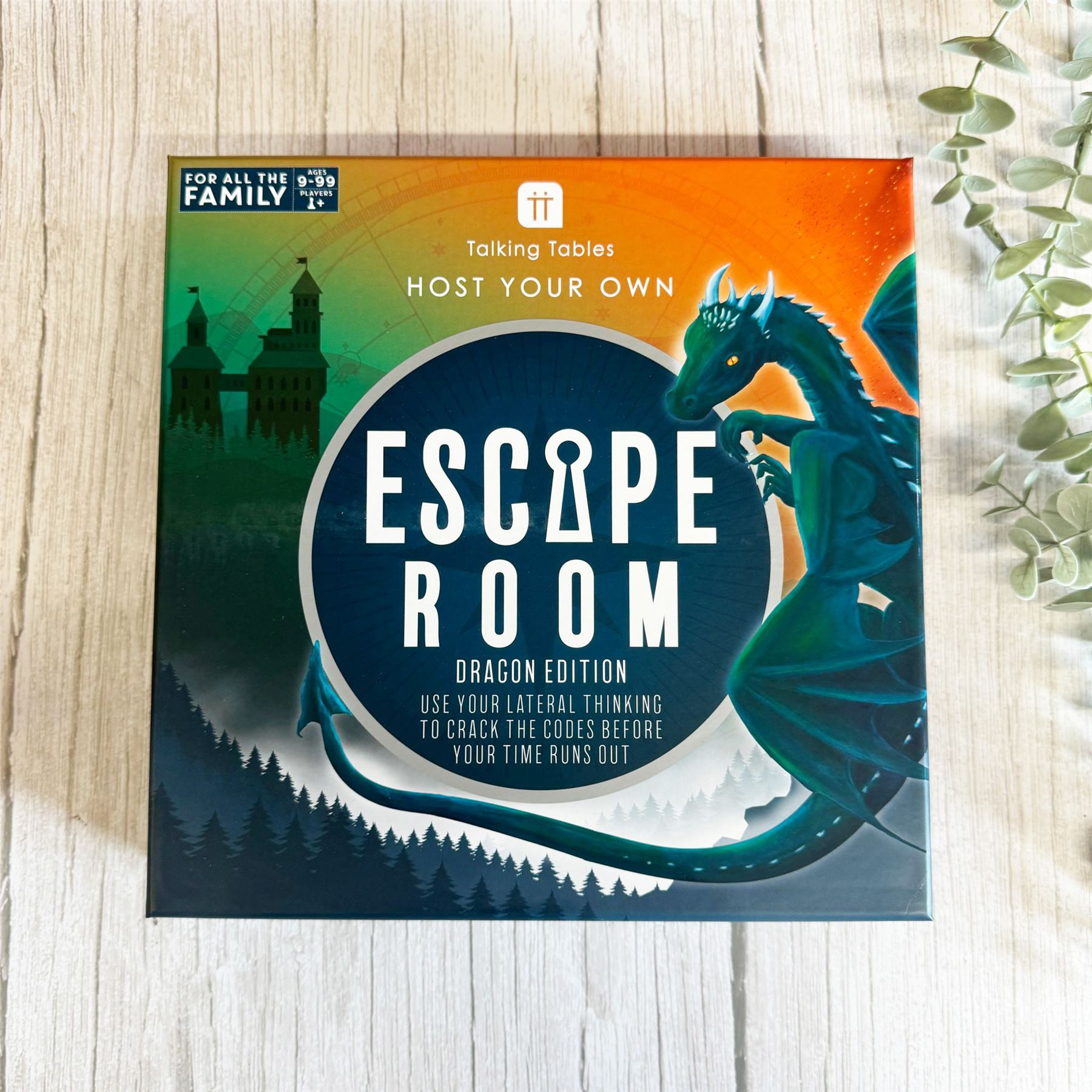 host-your-own-family-escape-room-game-dragon-edition-board-game|HOSTFAM-ESCAPE-DRGN|Luck and Luck| 1