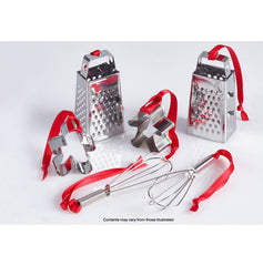 Red Floral Cooking Gift Christmas Crackers Festive Party Tableware Set of 6