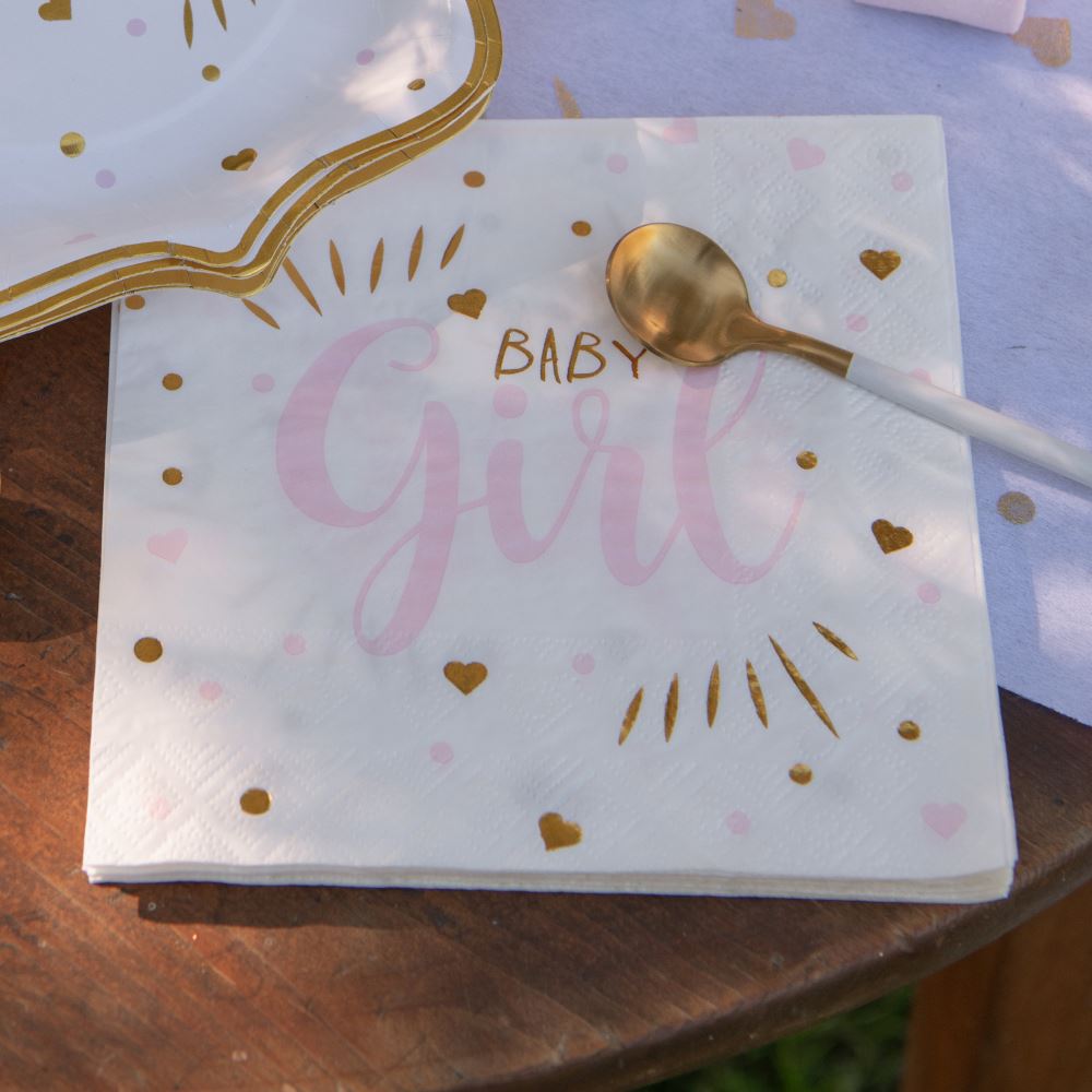 baby-shower-baby-girl-napkins-pink-and-gold-x-20|725400000005|Luck and Luck| 1