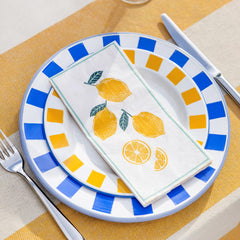 Lemon Paper Napkins 16 Pack – Summer Party Tableware