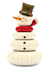 Standing Snowman Foil Balloon White Playful Cheerful Christmas Party Decoration