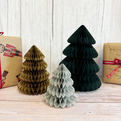 assorted-mini-tree-honeycomb-christmas-decorations-x-3|28196|Luck and Luck| 1