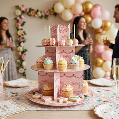 Rococo Cherries Birthday Party Cake Stand (36 cm)