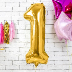 large-foil-gold-number-1-balloon-86cm-birthday-decoration|FB1M-1-019|Luck and Luck| 1