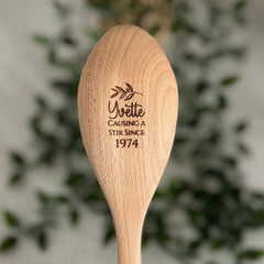 personalised-wooden-spoon-causing-a-stir-baking-gift-design-g|LLWWWOODENSPOONG|Luck and Luck| 1