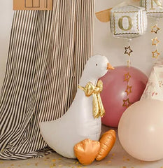 Large Goose Foil Balloon White 91cm Birthday Party Decoration