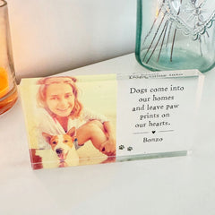 acrylic-block-with-personalised-picture-birthday-gift-wedding-present|LLUVABDOG|Luck and Luck| 1