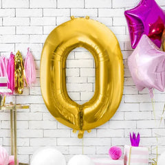 large-foil-gold-number-0-balloon-86cm-birthday-decoration|FB1M-0-019|Luck and Luck| 1