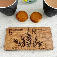 wooden-personalised-jigsaw-coasters-pair-gift-botanical-scene-design|LLWWJIGSAWCOASTERX2DC|Luck and Luck| 1