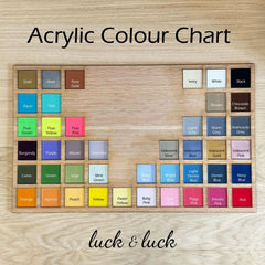 Custom Wedding Acrylic Place Names for Reception Tables and Celebrations