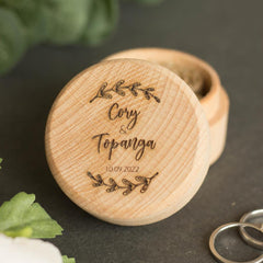 personalised-wedding-ring-box-design-5|LLWWRGBXD5|Luck and Luck| 1