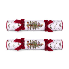 Spode Christmas Tree Christmas Crackers Festive Party Tableware Pack Set of 6