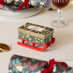 Music Trivia Mini Sleigh Christmas Party Game Red Green Festive Entertainment
