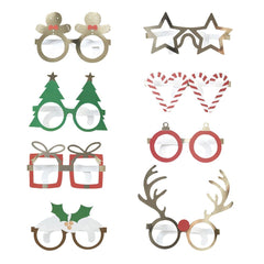 novelty-fun-card-glasses-x-8-christmas-party-games|NV-213|Luck and Luck| 1