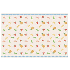 Fruits Paper Tablecloth Multicoloured Party Table Cover 180 x 120 cm