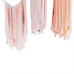Streamer Ceiling Kit - Pink, Blush and Rose Gold 320m