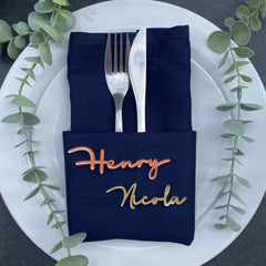 Acrylic Place Names for Weddings, Events, Favours and Table Settings