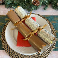 gold-tree-christmas-crackers-festive-table-decoration-x-8|XM6792|Luck and Luck| 1