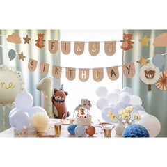 teddy-bear-1st-birthday-banner-bunting-decoration-2-5m|GRL119|Luck and Luck| 1