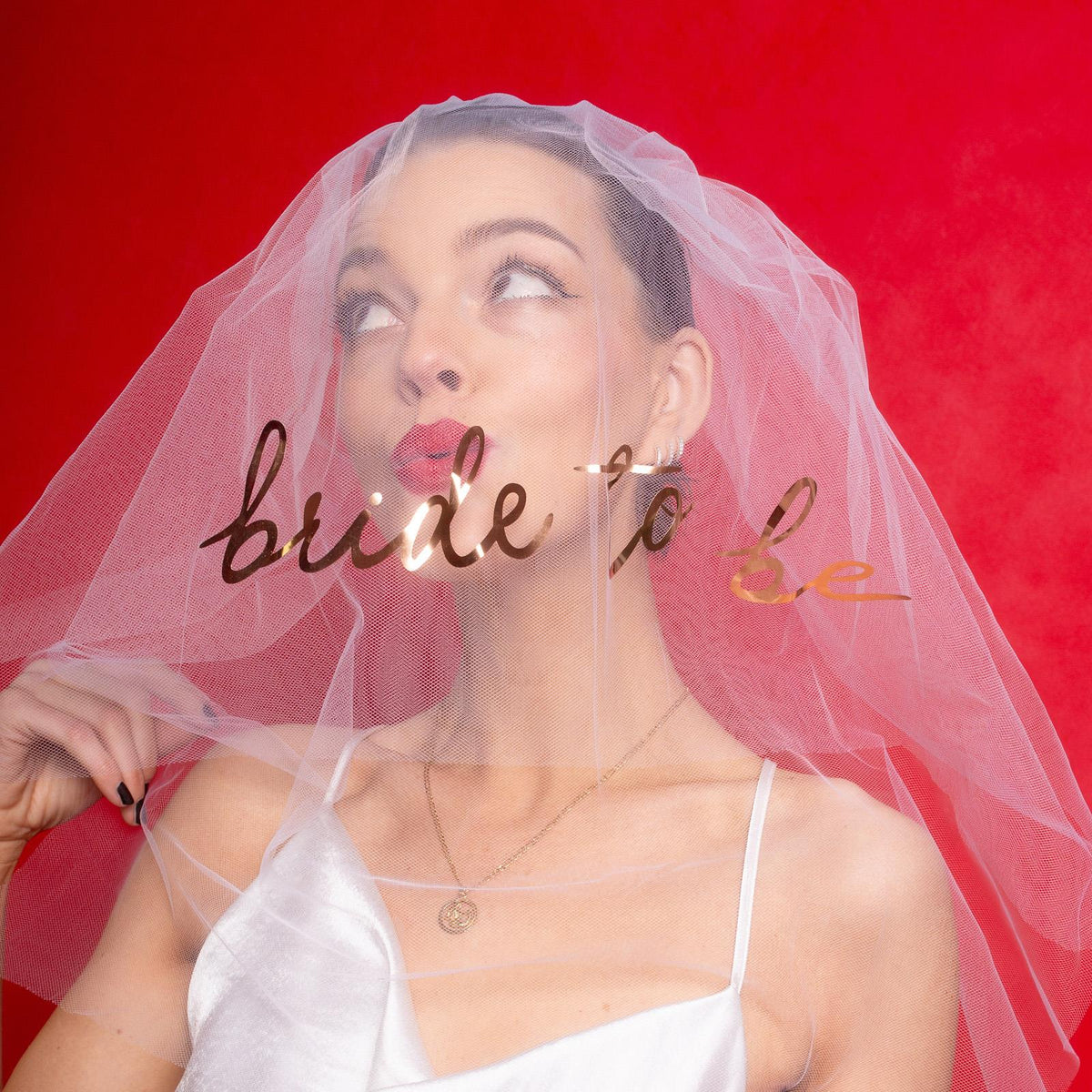 Bride To Be Veil Headband for Hen Party Bridal Shower