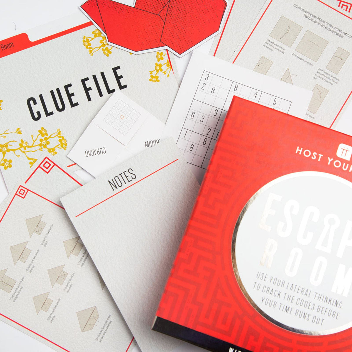 Host Your Own Escape Room Party Game for Christmas and Family Game Nights