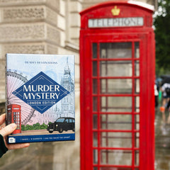 London Murder Mystery Game for Christmas Parties and Festive Game Nights