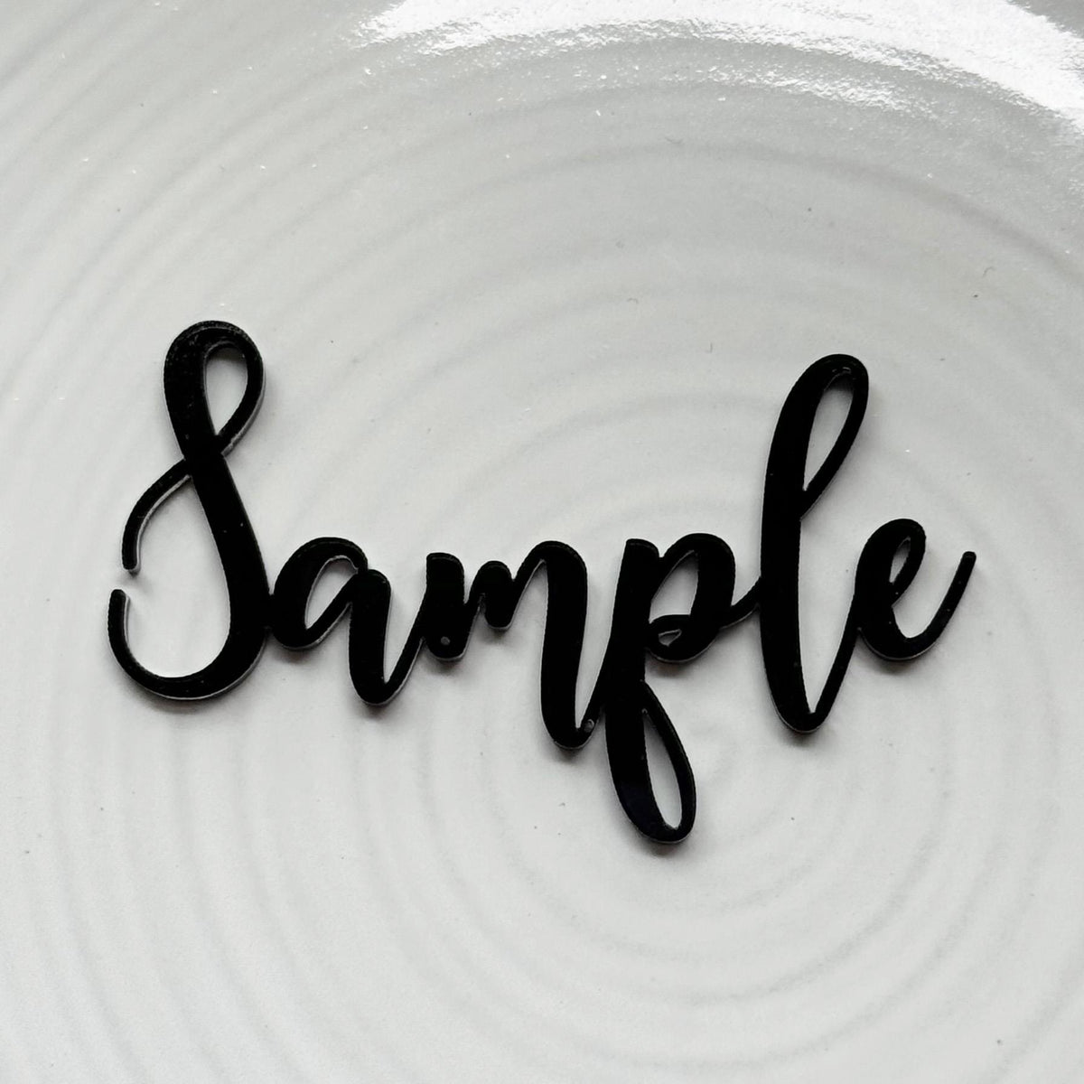 Personalised Acrylic Table Names for Weddings, Parties and Special Events
