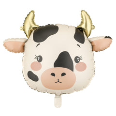 Cow Foil Balloon 57cm Farm Animal Birthday Party Decoration