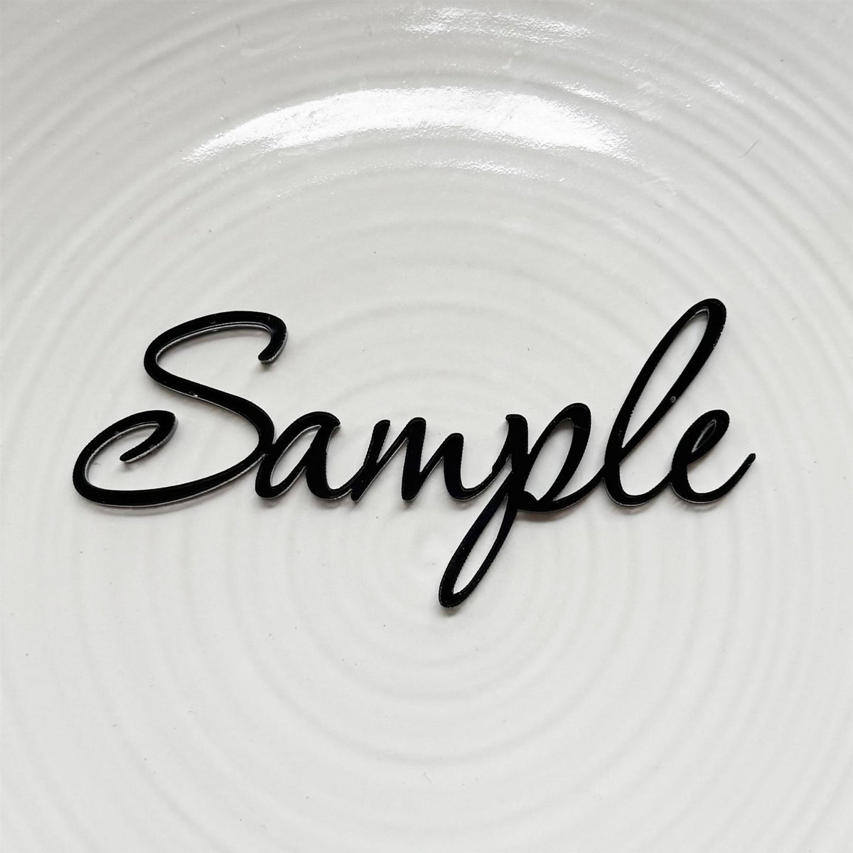 Personalised Party Place Names, Acrylic Table Decor for Weddings and Events