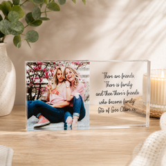 Best Friend Acrylic Block