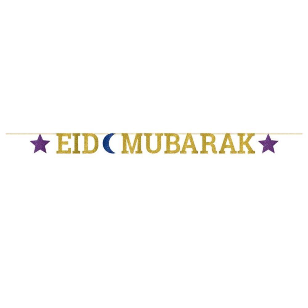 glitter-eid-mubarak-letter-banner|120359|Luck and Luck| 1