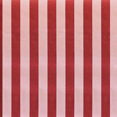 Festive Pink and Red Stripe Paper Tablecloth for Christmas Party Tables at Home 2.6m
