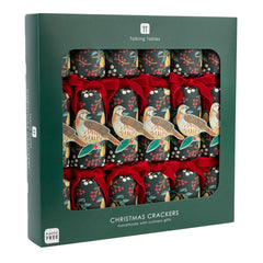 Partridge & Pear Festive Christmas Crackers with Culinery Gifts (Pack of 6, 30 cm)