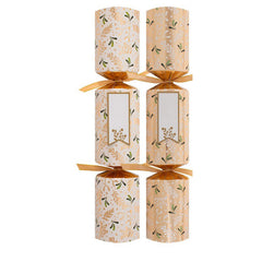 Make Your Own Gold Christmas Crackers Set of 6 DIY Festive Party Tableware