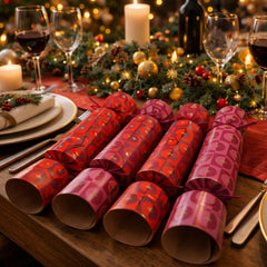 Would You Rather Game Christmas Crackers Recyclable Festive Party Tableware Set of 12