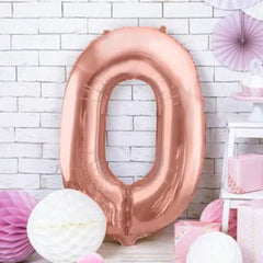 large-foil-rose-gold-number-0-balloon-86cm-birthday-decoration|FB1M-0-019R |Luck and Luck| 1