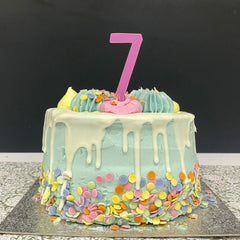 acrylic-number-7-birthday-cake-topper-any-colour|LLWWNUMBER7CTA|Luck and Luck| 1