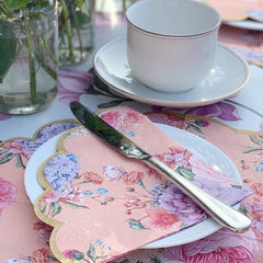 truly-scrumptious-scalloped-floral-paper-party-napkin-x-20|TS8-SCALNAPKIN|Luck and Luck| 1