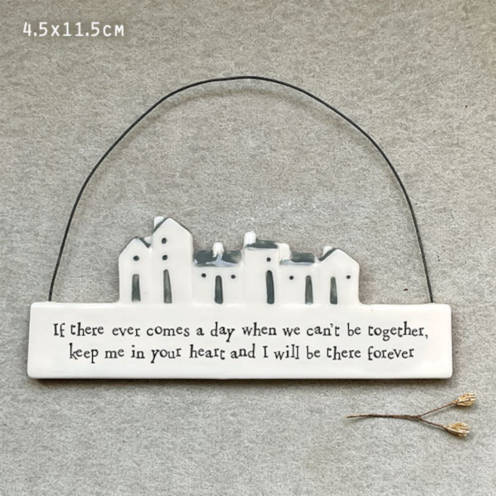 east-of-india-hanging-porcelain-sign-i-will-be-there-forever|6446|Luck and Luck| 1