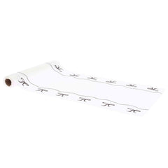 Aryfetes Factory Artyfetes Black & White Fabric Table Runner Small
